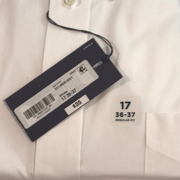 White dress shirts Oxford style, NWT - Picture 3 of 3
